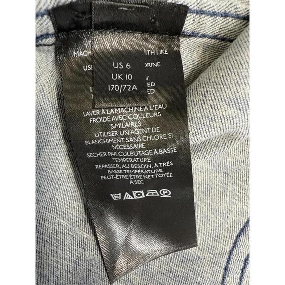 Free People Boho Preppy Business Casual Y2K Hippie Mini Skirt size 6 - Picture 11 of 15